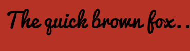 Image with Font Color 824676 and Background Color B53224