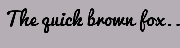 Image with Font Color FA2507 and Background Color B5AEB5
