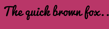 Image with Font Color FFFFFF and Background Color B93668