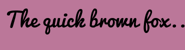 Image with Font Color FFFFFF and Background Color BB7799