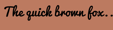Image with Font Color 3D2B1F and Background Color BC7A60
