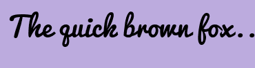 Image with Font Color 443366 and Background Color BCABDE