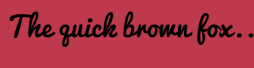 Image with Font Color 777178 and Background Color BD394C