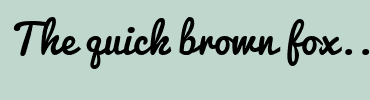 Image with Font Color 006247 and Background Color BFD7CC