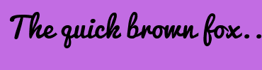 Image with Font Color 3CAFFF and Background Color C26CE3