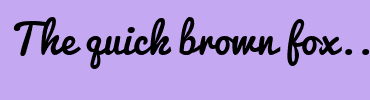 Image with Font Color FFFFFF and Background Color C4A8F1