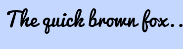 Image with Font Color C54260 and Background Color C4D7FF