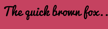 Image with Font Color C4D7FF and Background Color C54260