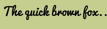 Image with Font Color 4F4842 and Background Color C5CD8F