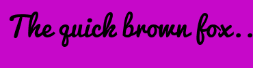 Image with Font Color 666666 and Background Color C608C9