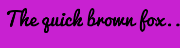 Image with Font Color 20D6BE and Background Color C821D1