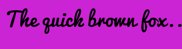 Image with Font Color 005B9A and Background Color CB24D4