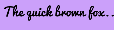 Image with Font Color 090596 and Background Color CBA0FA