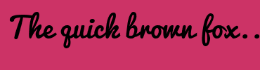 Image with Font Color CC3399 and Background Color CC3366