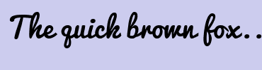 Image with Font Color 312883 and Background Color CCCCEE