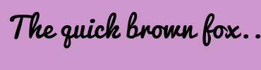 Image with Font Color 800080 and Background Color CD96CD
