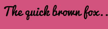 Image with Font Color FFFFFF and Background Color D2527F