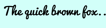 Image with Font Color FFFFFF and Background Color D2FFF9