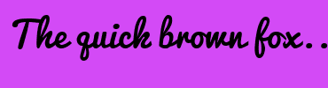Image with Font Color F47D4A and Background Color D34AF6