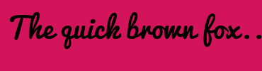 Image with Font Color 9E005D and Background Color D4145A