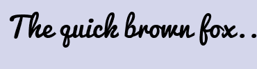 Image with Font Color EEEDE8 and Background Color D4D6EB