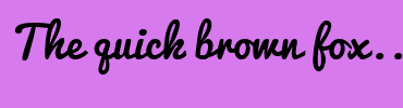Image with Font Color 611375 and Background Color D67AED