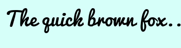 Image with Font Color FFDADA and Background Color D6FFF9