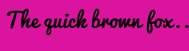 Image with Font Color FFFFFF and Background Color DB149F
