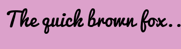 Image with Font Color 280617 and Background Color DCA1CB