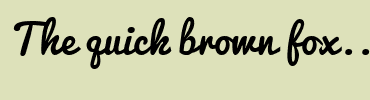 Image with Font Color A08787 and Background Color DDE1BA