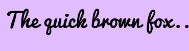 Image with Font Color FFDADA and Background Color E1BDFF