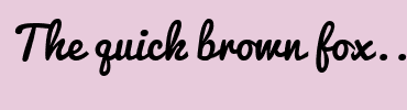 Image with Font Color 771DD0 and Background Color E8CBDC