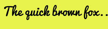 Image with Font Color B4B4B4 and Background Color E8F24C