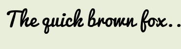 Image with Font Color FFFFFF and Background Color E9EEDA