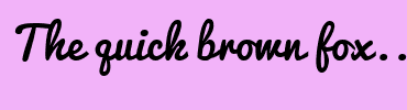 Image with Font Color FFFFFF and Background Color F2B3F9