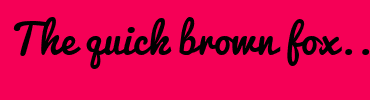 Image with Font Color 005B9A and Background Color F50056