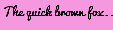 Image with Font Color FF0054 and Background Color F598E0