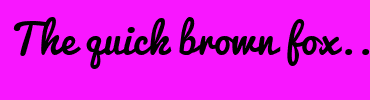 Image with Font Color 7C0C82 and Background Color F817FF