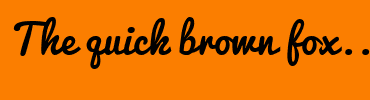 Image with Font Color 7C0C82 and Background Color FB7E00