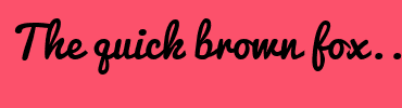 Image with Font Color FC9D9A and Background Color FC516B