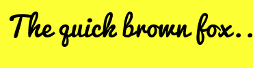 Image with Font Color A7FF00 and Background Color FCFF33