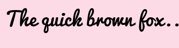 Image with Font Color F1EE9E and Background Color FDDBE6