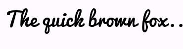 Image with Font Color FFFFFF and Background Color FEFAFF