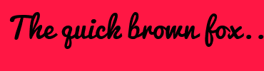 Image with Font Color FFD1DC and Background Color FF1744