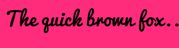 Image with Font Color 00F7FF and Background Color FF2C7C
