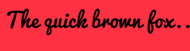 Image with Font Color FFE2FC and Background Color FF3143
