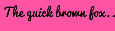 Image with Font Color FF0000 and Background Color FF53A6