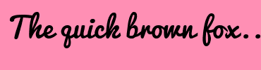 Image with Font Color 9E0963 and Background Color FF8FB4