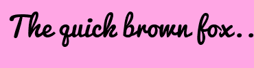 Image with Font Color FFEEF5 and Background Color FFA6E4