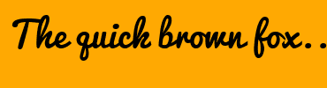 Image with Font Color 000000 and Background Color FFA902